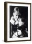 Virginia Woolf, with Her Mother Julia, 1884-null-Framed Giclee Print