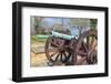 Virginia, Yorktown, Cannon on Battlefield-Jim Engelbrecht-Framed Photographic Print