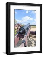 Virginia, Yorktown, Cannon on Battlefield-Lisa S. Engelbrecht-Framed Photographic Print