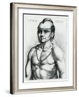 Virginian Indian, 1645-Wenceslaus Hollar-Framed Giclee Print