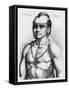 Virginian Indian, 1645-Wenceslaus Hollar-Framed Stretched Canvas