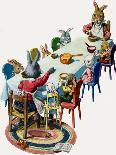 Brer Rabbit's Christmas Meal-Virginio Livraghi-Giclee Print