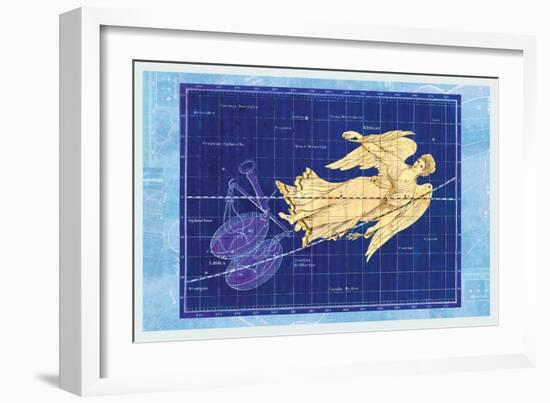 Virgo and Libra-null-Framed Art Print