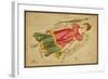 Virgo Constellation, Zodiac Sign, 1825-Science Source-Framed Giclee Print