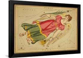 Virgo Constellation, Zodiac Sign, 1825-Science Source-Framed Giclee Print