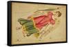 Virgo Constellation, Zodiac Sign, 1825-Science Source-Framed Stretched Canvas