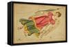 Virgo Constellation, Zodiac Sign, 1825-Science Source-Framed Stretched Canvas