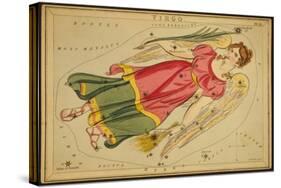 Virgo Constellation, Zodiac Sign, 1825-Science Source-Stretched Canvas