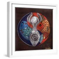 Virgo-Pisces, 2009-Sabira Manek-Framed Giclee Print