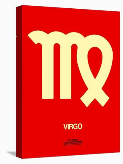 Virgo Zodiac Sign Yellow-NaxArt-Stretched Canvas