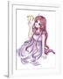 Virgo-Rudall30-Framed Art Print