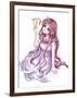 Virgo-Rudall30-Framed Art Print