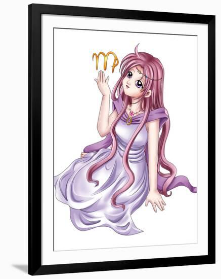 Virgo-Rudall30-Framed Art Print