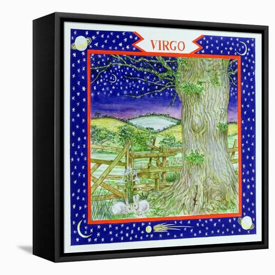 Virgo-Catherine Bradbury-Framed Stretched Canvas