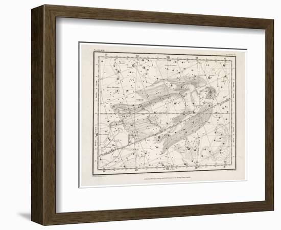 Virgo-null-Framed Art Print