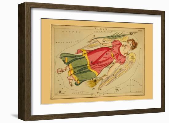 Virgo-Aspin Jehosaphat-Framed Art Print