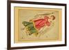 Virgo-Aspin Jehosaphat-Framed Art Print