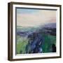 Viridescent Valley No. 1-Andrew Kinmont-Framed Art Print