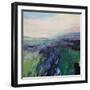 Viridescent Valley No. 1-Andrew Kinmont-Framed Art Print