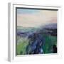 Viridescent Valley No. 1-Andrew Kinmont-Framed Art Print