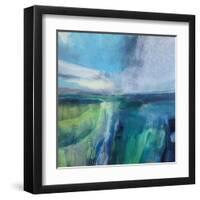 Viridescent Valley No. 2-Andrew Kinmont-Framed Art Print