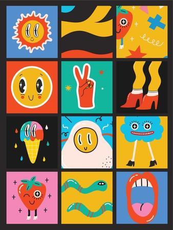 Brian Cook: Butts on Things - Collage