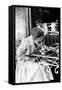 Virna Lisi Eating an Ice-Cream in Rome-Angelo Cozzi-Framed Stretched Canvas