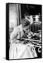 Virna Lisi Eating an Ice-Cream in Rome-Angelo Cozzi-Framed Stretched Canvas