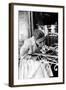 Virna Lisi Eating an Ice-Cream in Rome-Angelo Cozzi-Framed Photographic Print