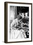 Virna Lisi Eating an Ice-Cream in Rome-Angelo Cozzi-Framed Photographic Print