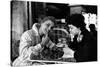 Virna Lisi Eating an Ice-Cream with Her Sister Esperia Pieralisi in Rome-Angelo Cozzi-Stretched Canvas