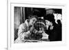 Virna Lisi Eating an Ice-Cream with Her Sister Esperia Pieralisi in Rome-Angelo Cozzi-Framed Photographic Print