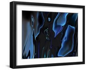 Virtual Life 1-Rabi Khan-Framed Art Print