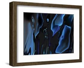 Virtual Life 1-Rabi Khan-Framed Art Print