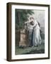 Virtue Pays Homage at Rousseau's Tomb, Ermenonville (Tombeau De Jean Jacques Rousseau), 1866-French-Framed Giclee Print