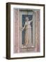 Virtues and Vices, Charity-Giotto di Bondone-Framed Art Print