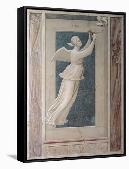 Virtues and Vices, Hope-Giotto di Bondone-Framed Stretched Canvas