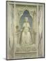 Virtues and Vices, Justice-Giotto di Bondone-Mounted Art Print