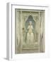 Virtues and Vices, Justice-Giotto di Bondone-Framed Art Print