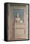 Virtues and Vices, Prudence-Giotto di Bondone-Framed Stretched Canvas