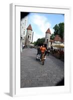 Viru Gate, Entrance to the Old Town, Tallin, Estonia, 2011-Sheldon Marshall-Framed Photographic Print