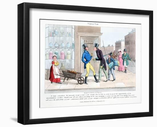 Vis a Vis-Daniel Thomas Egerton-Framed Giclee Print