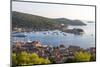 Vis Town, Franciscan Monastery and Harbor, Vis Island, Croatia-Peter Adams-Mounted Photographic Print