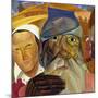 Visages De Russie Par Grigoriev, Boris Dmitryevich (1886-1939). Gouache on Paper, Size : 50,5X56,5,-Boris Dmitrievich Grigoriev-Mounted Giclee Print