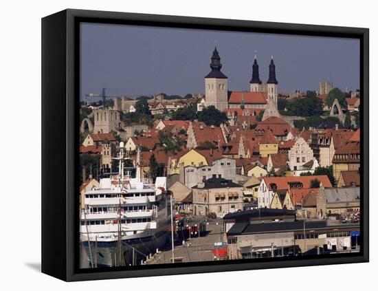 Visby, Gotland, Sweden, Scandinavia-Ken Gillham-Framed Stretched Canvas