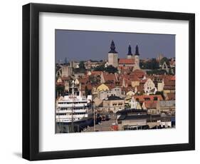 Visby, Gotland, Sweden, Scandinavia-Ken Gillham-Framed Photographic Print