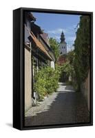 Visby-J.D. Mcfarlan-Framed Stretched Canvas