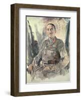 Viscount Alanbrooke (1883-1963)-Reginald-Grenville Eves-Framed Giclee Print