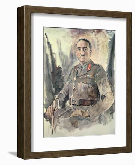 Viscount Alanbrooke (1883-1963)-Reginald-Grenville Eves-Framed Giclee Print