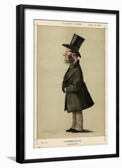 Viscount Enfield, Vanity Fair-Adriano Cecioni-Framed Art Print